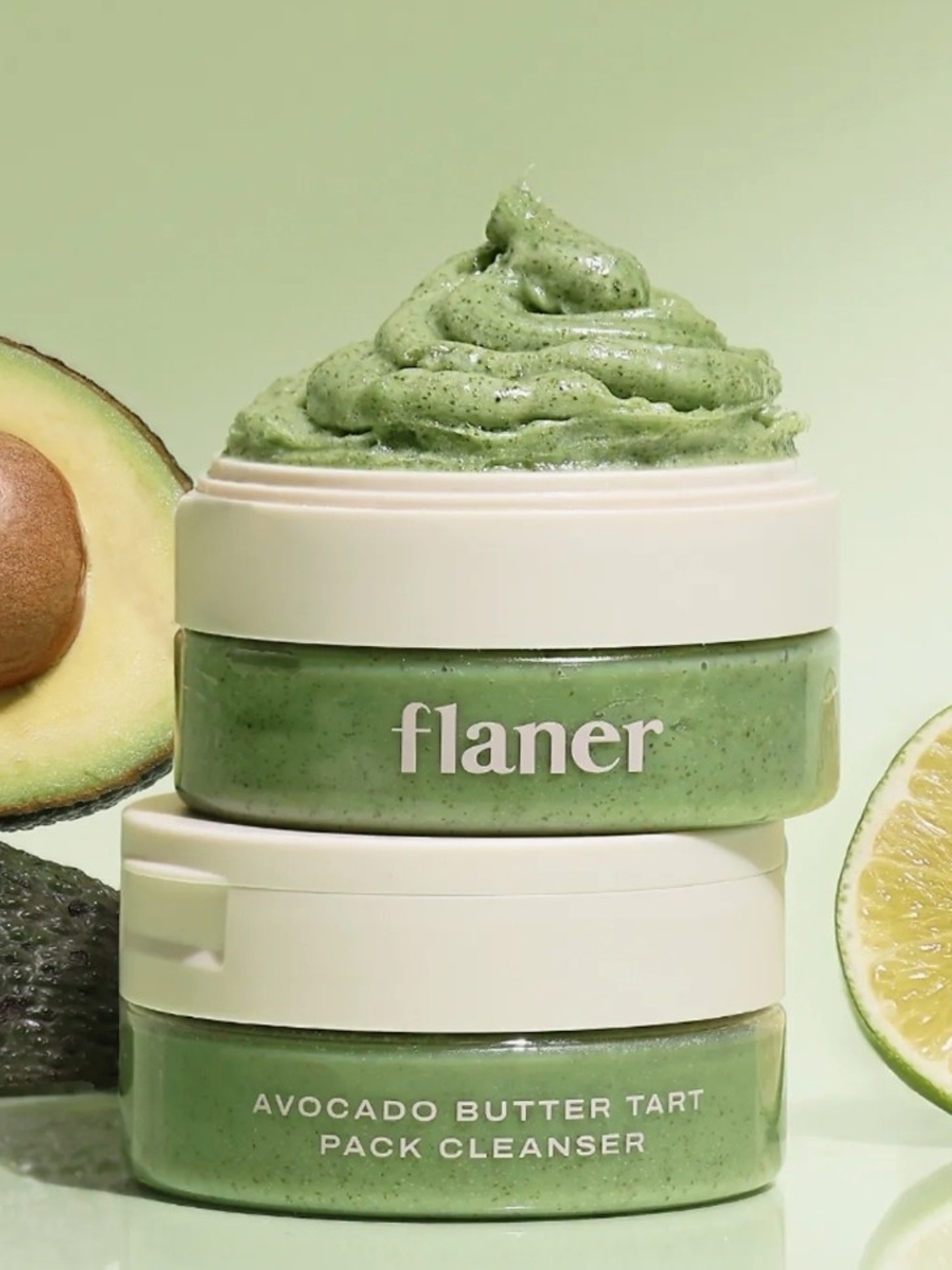 Flaner Avocado Butter Tart Pack Cleanser 120g